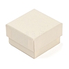 Cardboard Paper Jewelry Storage Boxes with Sponge CON-P023-01A-02-1