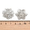 Brass Filigree Cabochons KK-CBACEE9-02C-P-3