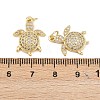 Brass Micro Pave Cubic Zirconia Pendants KK-H093-17A-G-3