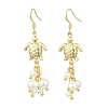 304 Stainless Steel Pendant Dangle Earrings EJEW-JE07232-5
