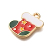 Christmas Theme Alloy Enamel Pendants FIND-M039-02D-2