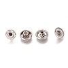 304 Stainless Steel Snap Buttons STAS-WH0014-06C-2
