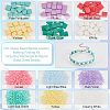  DIY Glass Seed Beads Jewelry Making Finding Kit SEED-NB0001-62-4