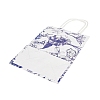 Flower Print Paper Gift Bags with Handles TH-CBA170C-05-2