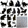 Cat Shape DIY Silicone Molds PW-WG34616-01-1