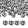 Natural Wooden Beads WOOD-TAC0010-05A-2