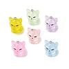 Cute Transparent Resin Pendants RESI-S020-03P-1