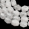 Natural Quartz Crystal Beads Strands G-Q608-11O-3