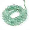 Dyed Natural White Jade Beads Strands G-T139-8mm-46I-3