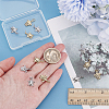 12Pcs 4 Styles Brass Pendants KK-ME0001-44-3