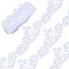 5.2 Yards Flower Polyester Lace Trim Ribbon OCOR-GF0005-59-1