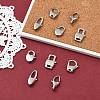 10Pcs 5 Styles 304 Stainless Steel Lobster Claw Clasps STAS-CJ0003-24-5