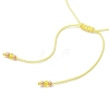2Pcs Adjustable Glass Seed Beads & Glass Beads Braided Bead Bracelets Set BJEW-MZ00287-03-5