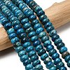 Natural Map Stone/Picasso Stone/Picasso Jasper Beads Strands G-A280-A13-02-1