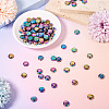 100Pcs 5 Styles Electroplated Glass Bead GLAA-TA0002-95C-5