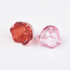 Transparent Acrylic Bead Caps TACR-JP0001-04-2