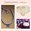 Pearlized Glass Pearl Round Beads HY-HY0001-10-5