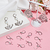 SOFPLATE 60Pcs 304 Stainless Steel Leverback Earring Findings STAS-SP0001-21P-4