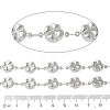 304 Stainless Steel Flower Link Chains CHS-Z004-13P-3