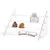 4-Tier Assembled Transparent Acrylic Organizer Display Risers ODIS-WH0034-07-1