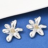 304 Stainless Steel Stud Earrings EJEW-S265-08GP-3