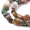 Natural Ocean Jasper Beads Strands G-E483-39C-3