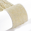 Electroplated Glass Beads Strands EGLA-S174-23C-01-5