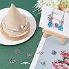 72Pcs 9 Styles Tibetan Style Zinc Alloy Connector Charms TIBE-SC0001-79-5