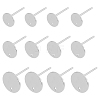 304 Stainless Steel Stud Earring Findings STAS-UN0019-05P-1