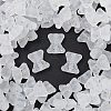 Frosted Transparent Acrylic Beads X1-OACR-P029-20B-05-1