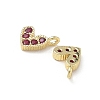 Brass Micro Pave Cubic Zirconia Charms LS-RB-I078-66G-NR-1-2
