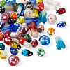 116Pcs Handmade Lampwork Beads LAMP-CD0001-10-3