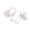 Natural Pearl Dangle Earrings for Women EJEW-C082-13A-P-2