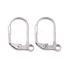 Tarnish Resistant 304 Stainless Steel Leverback Earring Findings STAS-E007-6-01-1