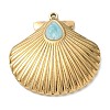 304 Stainless Steel with Enamel Pendants SA-CBAF3AB-04G-01-1