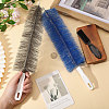 2Pcs 2 Colors Plastic & Nylon Brushes TOOL-CA0001-35-3