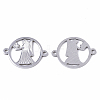Tarnish Resistant 201 Stainless Steel Links connectors STAS-N087-22-03P-2