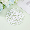 2 Bags Plastic Linking Rings KY-CN0001-03-3
