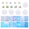 3Sets 3 Styles PET Waterproof Decorative Stickers DIY-TA0010-64A-1