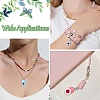 50Pcs Opaque Resin Pendants RESI-CJ0004-45-7