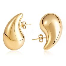 316 Stainless Steel Teardrop Stud Earrings for Women JE1088A