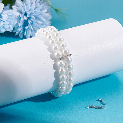 2Pcs 925 Sterling Silver Peanut Twister Clasps FIND-PH0025-42-1