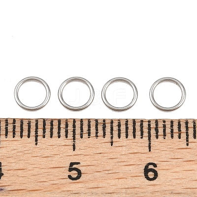 304 Stainless Steel Closed Jump Rings STAS-G393-06P-16-1