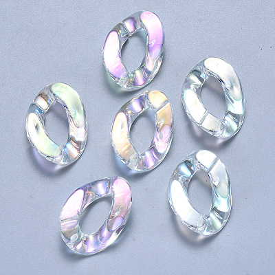 Transparent Acrylic Linking Rings LS-X-OACR-S036-001B-D01-1