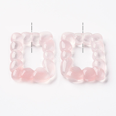 Imitation Jelly Resin Pendants X-CRES-S360-05-D01-1