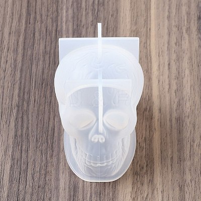 Halloween Theme Candle Silicone Molds DIY-U005-06B-1