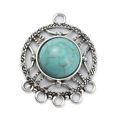 Synthetic Turquoise Chandelier Component Links LS-FIND-TAC0011-49A-AS-1