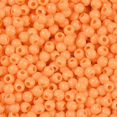 Opaque Acrylic Beads SACR-A007-01A-11-1