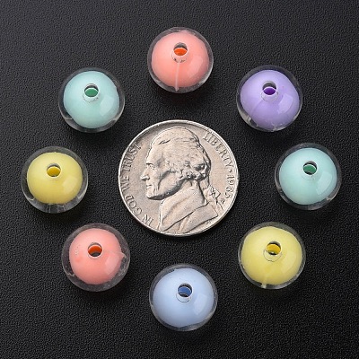 Transparent Acrylic Beads TACR-S152-16A-1