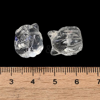 Transparent Glass Beads GLAA-D025-06M-1